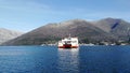 Ferryboat of Kotor in Montenegro