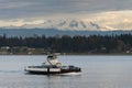 Ferryboat and Mt. Baker