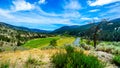 Fertile Farmland along the Nicola River between Merritt and Spences Bridge in British Columbia