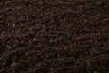 Fertile garden soil texture background top view Royalty Free Stock Photo