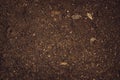 Fertile garden soil texture background top view Royalty Free Stock Photo