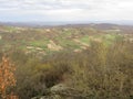 The fertile slopes of the hill