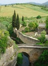 Fertile surroundings of Ronda in spring Royalty Free Stock Photo