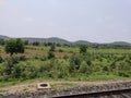 FertilityGreen field as well as green mountain in India neat and clean state morning view