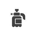 Fertilizer sprayer vector icon Royalty Free Stock Photo