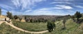 Fes, Fez, Morocco, Africa, skyline, panoramic, aerial view, medina, hills, daily life, belvedere, fort Royalty Free Stock Photo