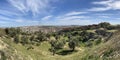 Fes, Fez, Morocco, Africa, skyline, panoramic, aerial view, medina, hills, daily life, belvedere, fort Royalty Free Stock Photo