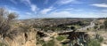 Fes, Fez, Morocco, Africa, skyline, panoramic, aerial view, medina, hills, daily life, belvedere, fort Royalty Free Stock Photo