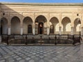 FES, MOROCCO - APRIL 02, 2023 - Beautiful traditional old palais El Glaoui in the medina of Fes