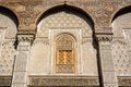 Fes, Morocco - October 16, 2013. Bou Inania Madrasa is widely acknowledged as an excellent example of Marinid architecture