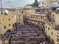 Leather Tannery in Fes, Morocco