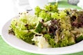 Fesh green salad with seeds