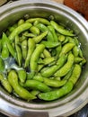 Fesh Green soybeans