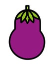 fesh vegetable beet isolated icon design