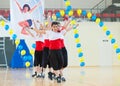 Festival of aerobics and fitness in Ulan-Ude, Russia