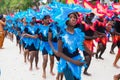 Festival ATI-Atihan on Boracay, Philippines. Is celebrated every