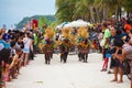 Festival ATI-Atihan on Boracay, Philippines. Is celebrated every