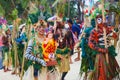 Festival ATI-Atihan on Boracay, Philippines. Is celebrated every