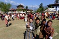 Festival of Bhutan Royalty Free Stock Photo
