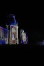 Circle of light festival, Moscow, Tsaritsyno park Royalty Free Stock Photo