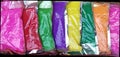These are festival color of abir. Royalty Free Stock Photo