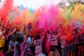 The Colour Run Crowd