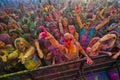 Festival of Colour Holi one party Royalty Free Stock Photo