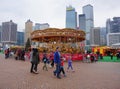 Festival crowd in Victoria park