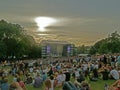 Festival crowd