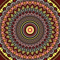 Festival decoration theme colourful mandala