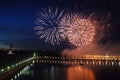 Festival fireworks Cheboksary 2015