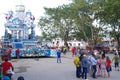 Festival float of Parrandas festival in Cuba
