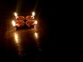 Festival of Lights Diya Lamps Vilakku Royalty Free Stock Photo