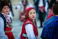 Festival of Mummers or Kukeri in Razlog, Bulgaria