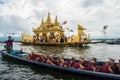 The festival of Phaung Daw Oo Pagoda at Inle Lake of Myanmar.