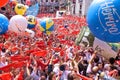 At festival of San Fermin Royalty Free Stock Photo