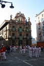 The festival of San FermÃÂ­n in the city of Pamplona, Navarra, Spain.