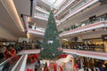 Festival Walk Swarovski Crystal Christmas Tree Decorations in Hong Kong