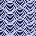 Japanese Mosaic Wave Pattern