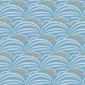 Japanese Grass Wave Pattern