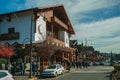 Festivals Palace facade in a street of Gramado Royalty Free Stock Photo