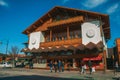 Festivals Palace facade in a street of Gramado Royalty Free Stock Photo