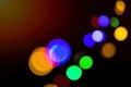 Abstract festive background. Shining bokeh