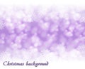 Festive abstract shimmering purple background