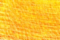 Festive abstract textured background. White curlicues on a yellow and orange background. Swirl pattern. Christmas lights Royalty Free Stock Photo