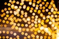 Festive background with bokeh lights. Christmas and New year. Abstract