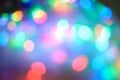 Multicolored lights in blur. New year. Chrismas. Concert Royalty Free Stock Photo