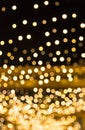 Festive bokeh background of Christmaslight