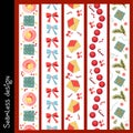 Festive border, template set. A large collection of congratulatory borders, ornaments, brushes. Abstract geometric dividers,