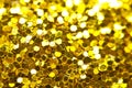 Festive brilliant christmas background golden of sparkles